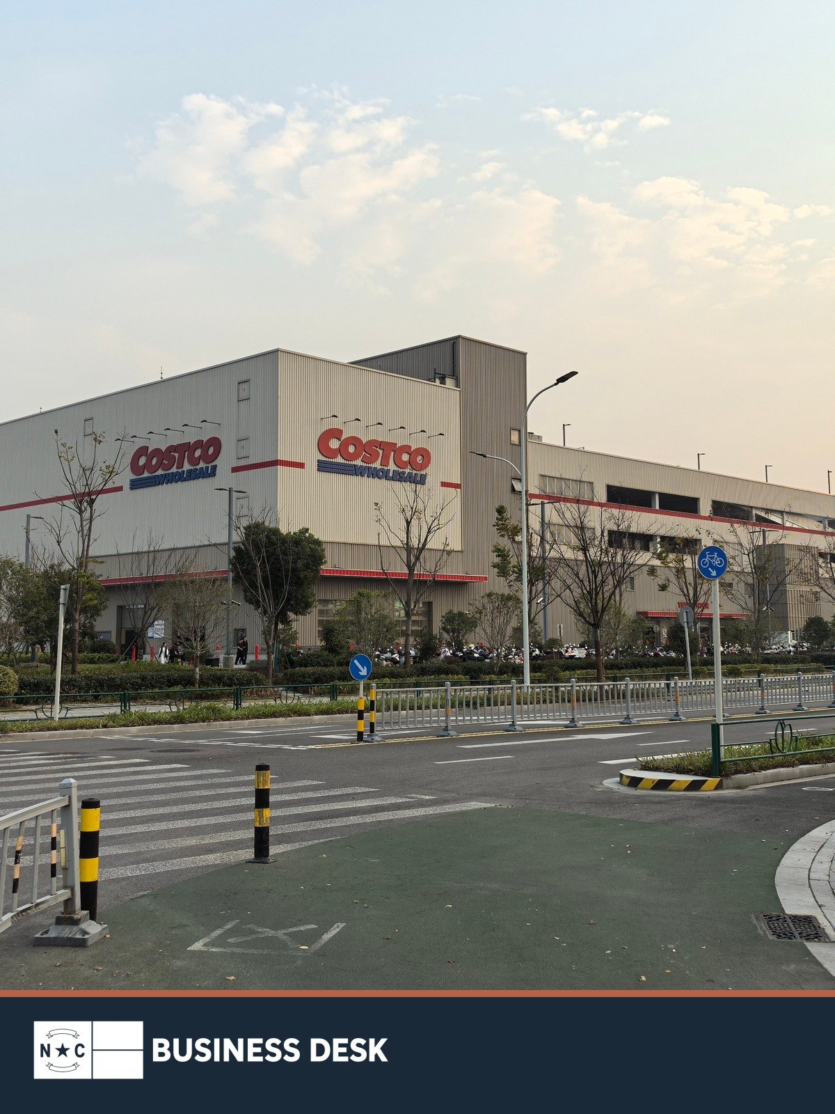 File photo of a Costco Wholesale warehouse in Ningbo, China, photographed in December 2025.